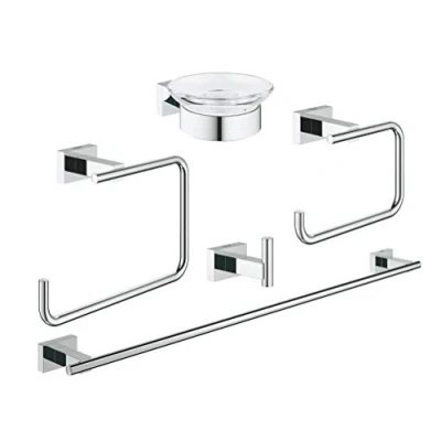 Afbeelding van Grohe Essentials Cube accessoireset 5 in 1 chr.