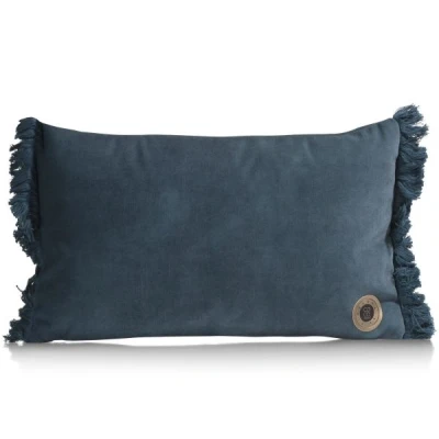 Afbeelding van Coco maison sierkussen mila 30cm x 50cm blauw