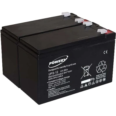 Afbeelding van akku net Lood Gel Accu voor USV APC Smart UPS 750 9Ah 12V, Lead Acid