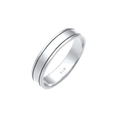 Afbeelding van Elli PREMIUM Ring Dames Band Paar Bruilloft in 925 sterling Zilver