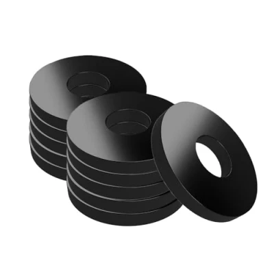 Afbeelding van Offgridtec Sluitring bijsluitring zwart roestvrij staal V2A DIN304 M5 x 15 mm 50 stuks.
