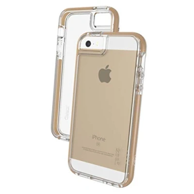 Afbeelding van Gear4 Piccadilly iPhone 5 5s SE 2016 hoesje Gold Case