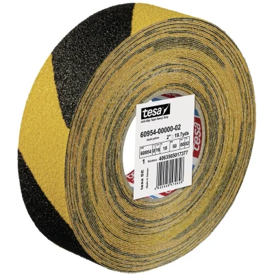 Afbeelding van Tesa Antisliptape extra sterk zwart/geel lengte 18 m, breedte 50 mm 1 stuk 60954 00000 02