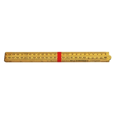 Afbeelding van Super Prof Timmermansduimstok SOLA hout. 1 meter. klasse II