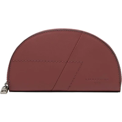 Afbeelding van LIEBESKIND BERLIN Leren Portemonnee Edda Calf Optic Purse Wallet Berry Wijnrood