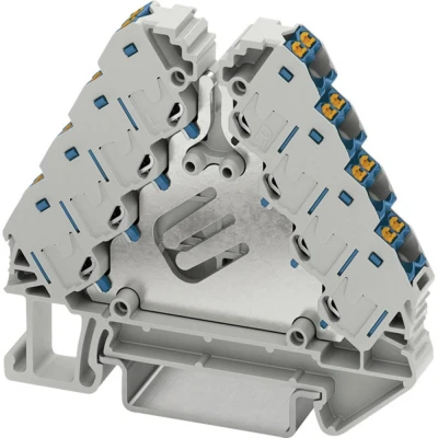 Afbeelding van PHOENIX CONTACT 3270223 potentiële verdeler, PTRVB 4PV/BU, 10 stuks