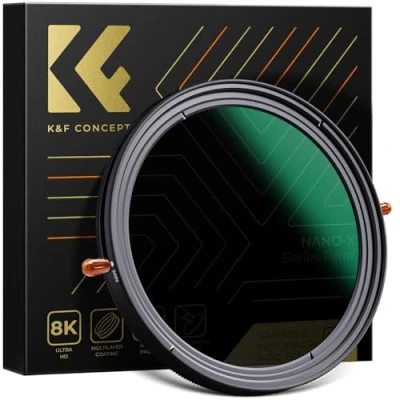 Afbeelding van K&amp;F Concept Nano X ND filter 77mm CPL&amp;ND2 ND32 2 in 1 multifunctioneel grijsfilter en CPL polarisatiefilter