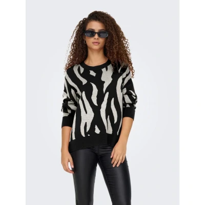 Afbeelding van Only Gebreide trui ONLMONTANA LS JQ LOOSE O NECK CC KNT