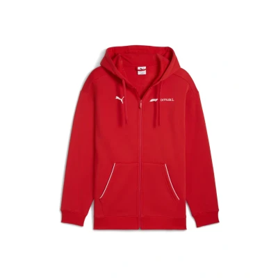 Afbeelding van Puma Sweater met rits, Heren, Maat: XL, Pop red