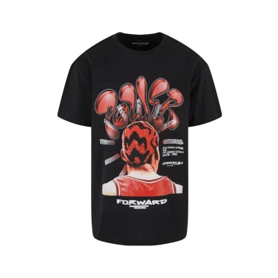 Afbeelding van Upscale by Mister Tee Power Foward 2.0 Tshirt print, Heren, Maat: Small, Black