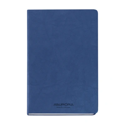 Afbeelding van Notitieboek Aurora Capri A5 192blz lijn 80gr blauw