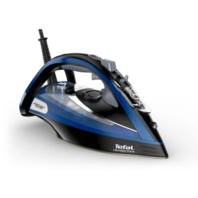 Afbeelding van Tefal FV9848E0 strijkijzer Droog &amp; stoomstrijkijzer 3200 W Zwart, Blauw, Metallic