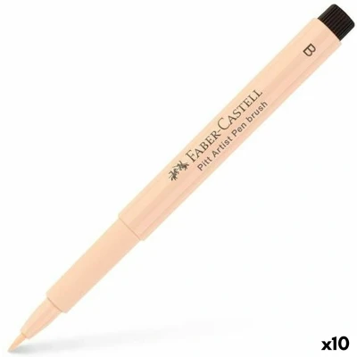 Afbeelding van Markeerstiften Faber Castell Pitt Artist Abrikoos 10 Stuks
