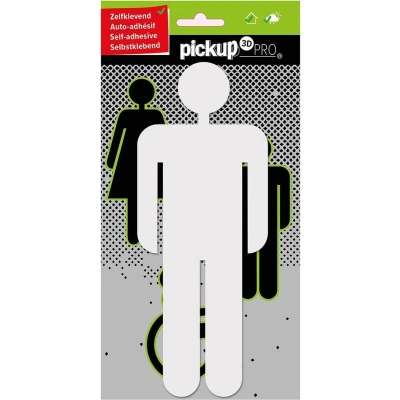 Afbeelding van Pickup Route Acryl Pro Picto Heer Wit