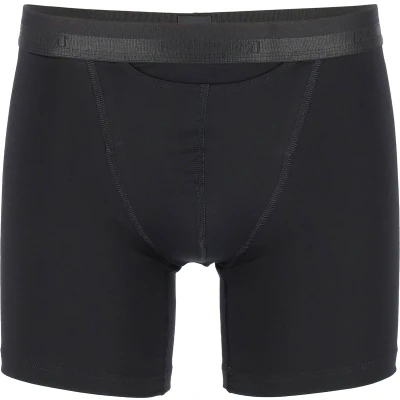 Afbeelding van HOM HO1 long boxer briefs (1 pack) heren lang met horizontale gulp zwart Maat: L