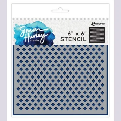 Afbeelding van Ranger SH Stencils Tiny Diamonds HUS78500 Simon Hurley (05 22)