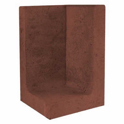 Afbeelding van Gardenlux L Element Hoek 40x40x60 Cm Corten/Bruin Multifunctionele hulpmiddelen voor allerlei creatieve constructies