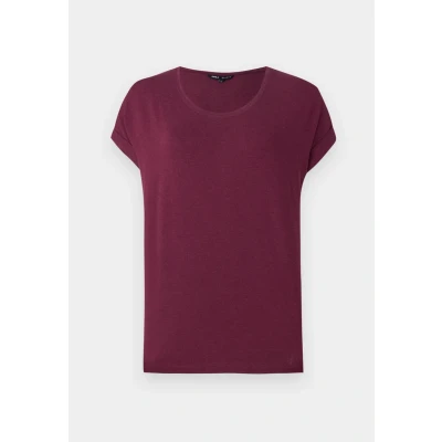 Afbeelding van ONLY Moster SS Oneck NOOS JRS Tshirt basic, Dames, Maat: XS, Burgundy