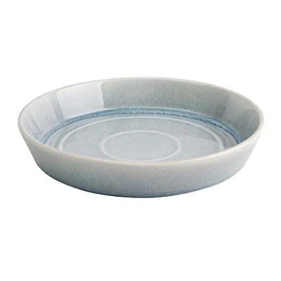 Afbeelding van Olympia Cavolo platte ronde schaal ijsblauw 22cm (4 stuks)