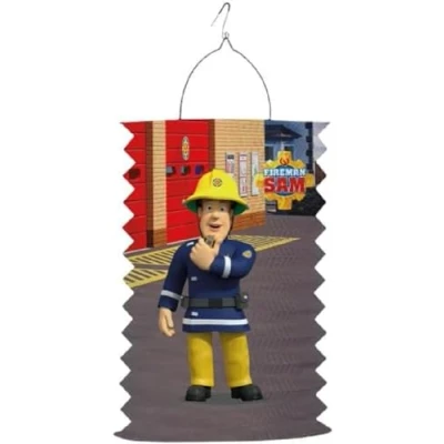 Afbeelding van Amscan Brandweerman Sam Lampion 28 cm Sint maarten lampionnen optocht papier
