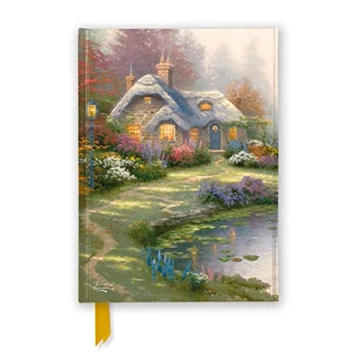 Afbeelding van Flame Tree Notebooks Thomas Kinkade: Everett’s Cottage (Foiled Journal)