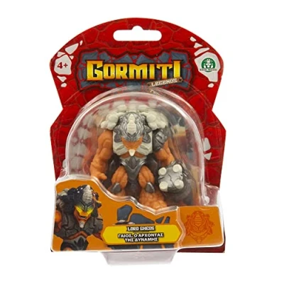 Afbeelding van GORMITI Legends Giochi Preziosi Gheos Figuur 7 cm met mix en match functie, inclusief kaart, voor kinderen vanaf 4 jaar