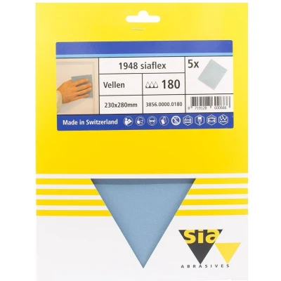 Afbeelding van Siaflex 23X28CM DRY NAT 5 stuks P180 5st middel Schildersbenodigdheden
