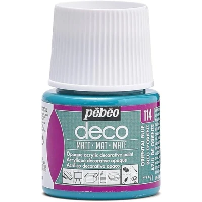 Afbeelding van Verf oosters blauw acryl mat 45 ml Pébéo