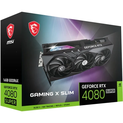 Afbeelding van VGA MSI GeForce RTX 4080 SUPER 16G GAMING X SLIM