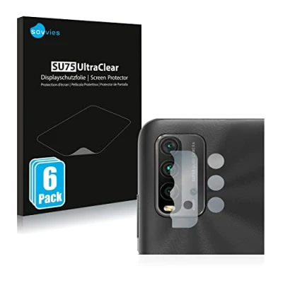 Afbeelding van Savvies Screenprotector voor Xiaomi Redmi 9T (ALLEEN Camera Lens) Folie Beschermfolie transparant (6 Stuks)