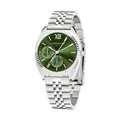 Afbeelding van Liebeskind Berlin LT 0438 MM Multifunctioneel horloge, zilver, zilver