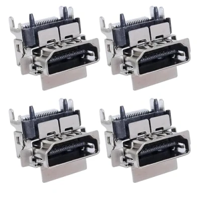 Afbeelding van 4 pcs HDMI poortsocket compatibel met Xbox One S Alleen Plug Jack Interface Connector Vervanging