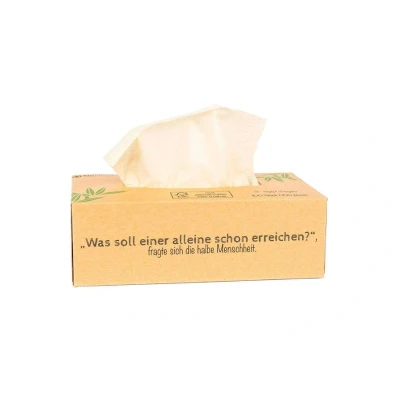 Afbeelding van Pandoo Tissues 3 laags Bamboe 100 stuks