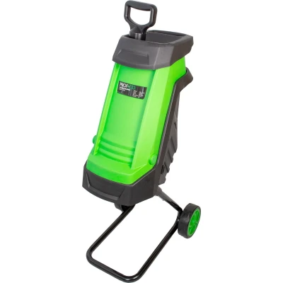 Afbeelding van Profeco stille hakselaar 2500W Tuinhakselaar Versnipperaar voor 40mm takdikte Incl. 50 liter opvangzak en veilige duwstok