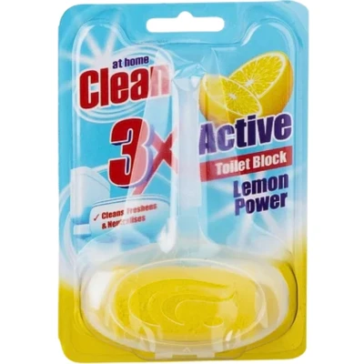 Afbeelding van At Home Clean Toiletblok Lemon 40 gram