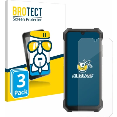 Afbeelding van BROTECT Screenprotector voor Blackview BV8800 Folie Beschermfolie Beschermglas transparant (3 Stuks)