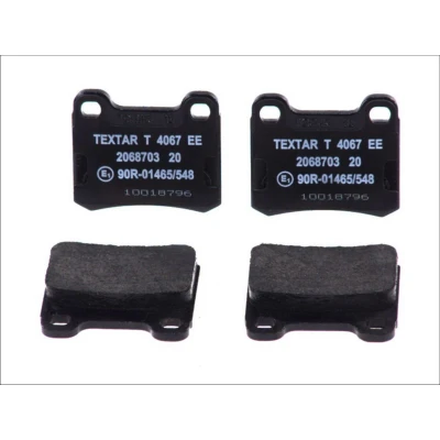 Afbeelding van Textar Remblokset 2068703