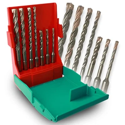 Afbeelding van Heller Tools 2618 Trijet hamerboor 3 snijden, zilver, 5/6/8/8/10/12 mm