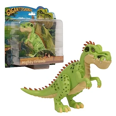 Afbeelding van Gigantosaurus, Dinosaurus, figuur 12 cm, beweegbaar figuur, Giganto, speelgoed voor kinderen vanaf 3 jaar, GIOCHI PREZIOSI, GGN028