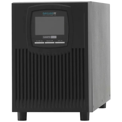 Afbeelding van ONLINE USV Systeme XANTO 1000 Dubbele conversie (online) 1000VA 4AC uitgang(en) Toren Zwart UPS