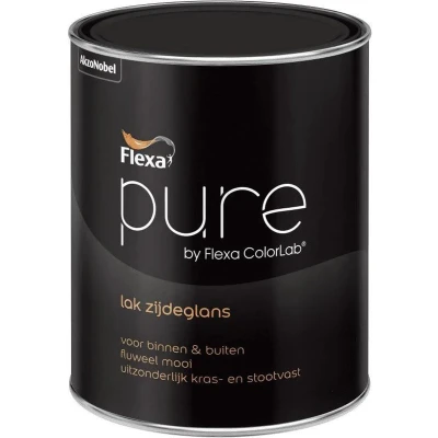 Afbeelding van Flexa Pure Lak Zijdeglans 1 liter Mengbaar