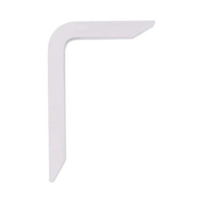 Afbeelding van AMIG Plankdrager/planksteun van aluminium gelakt wit H150 x B100 mm heavy support Plankdragers