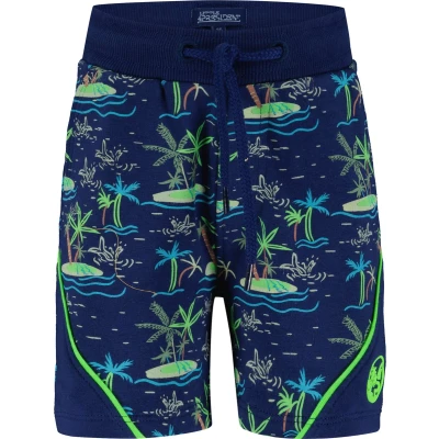 Afbeelding van 4PRESIDENT Korte Broek Jongens Short Wave Blue AOP Maat 86