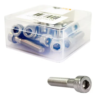 Afbeelding van Bofix Inbusbout M8 x 40 RVS voor zadelpen (12 stuks)