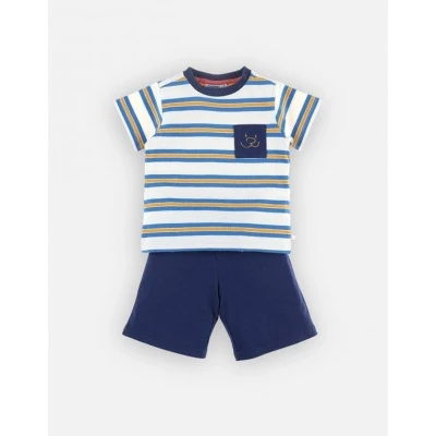 Afbeelding van Noukie&#039;s Pyjama Streepje Jongens 6 jaar 116