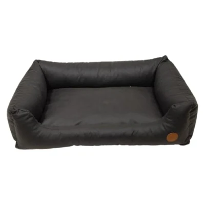 Afbeelding van Jack and Vanilla Timeless Classy Sofa Hondenmand Kleur: Zwart 100 x 70 26 cm