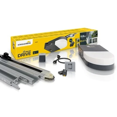 Afbeelding van Schellenberg 60923 garagedeuropener Smart Drive L met 2X 868 MHz afstandbedieningen, max. deuroppervlakte 10 m², 600 N trekkracht