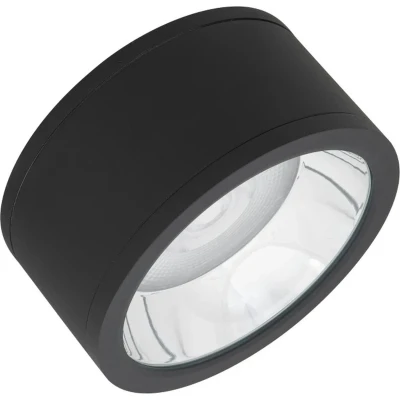 Afbeelding van Ledvance downlight surface plafond wandarmatuur 45w 4950lm 4000k cri80 36 ip65 ik06 opbouw beh zwart alu xh 250x125mm 4058075769397