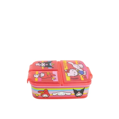Afbeelding van Hello Kitty and Friends Lunchbox met 3 vakken voor kinderen
