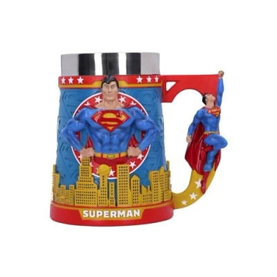 Afbeelding van Nemesis Now Superman Man of Steel Bierpul Multicolours